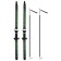Snow Cat Snow Cat: Ski 120 cm skiing, sticks 95 cm