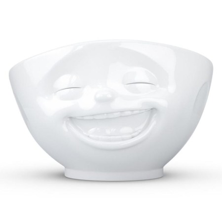 TASSEN LAUGHING bowl, 500 ml, white color