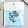 Bale with a suspension metal for creativity "Unicorn Head" silver 3.6 cm