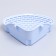 Corner toilet for rabbits and ferrets "Pijon", 24 x 18 x 11 cm, blue