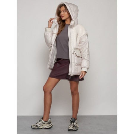 Winter jacket, size 54, beige color-22