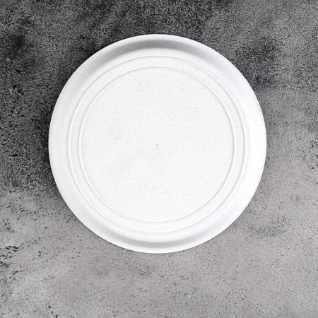Patron for the pot, d = 16.1 cm, plastic, color marble-2