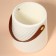 Storage stand, 12.5 × 14.5 × 14.5 cm, white/brown color