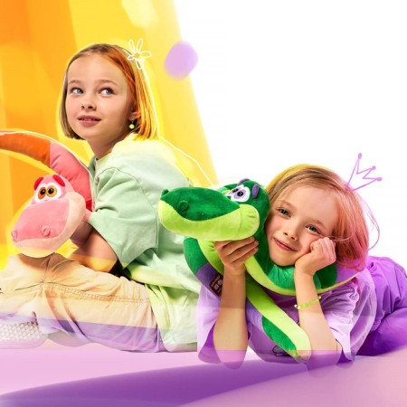 New Year! Soft toy "Lay Snake", 130 cm-5