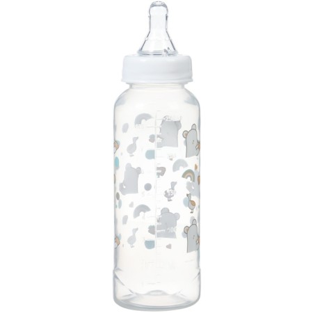 A set of bottles for feeding "Teddy Bear" 150 and 250 ml, Basic series, straight, mix-5