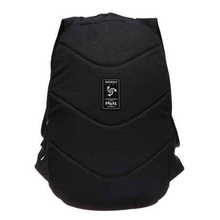 Youth backpack 48 x 33 x 21 cm, Grizzly, ergonomic back, laptop department, black/gray-5