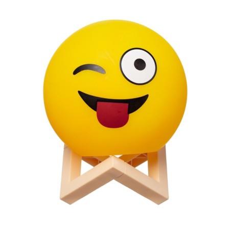 Night Smile LED from batteries 3haa yellow 14x14x18 cm Risalux-6
