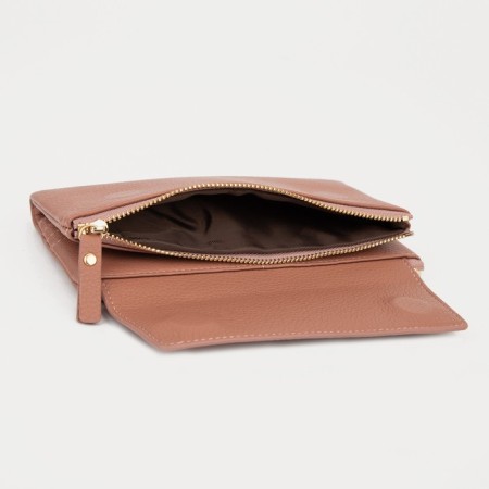 Women's wallet on magnets, powder color-4