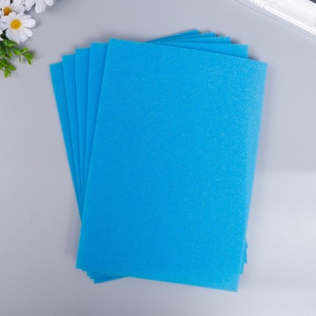 Foamen for creativity "bright blue" thickness 0.5 cm 21x30 cm