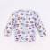 Sweater for a boy, white/transport, height 68-74