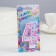 Candle for the cake "Golshek", the number "4", sequins, 7 cm, mix