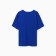 Female T-shirt, bright blue, size One size (42-46)