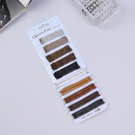 Hair set "Fairy Tale" (40 invisibles, 10 elastic bands) Squeezers
