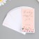 Stick Paper Gratitude "Pink Flowers" set 50 pcs 10x5 cm