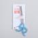 Filive scissors with emphasis, blade - 6.5 cm, blue/silver color
