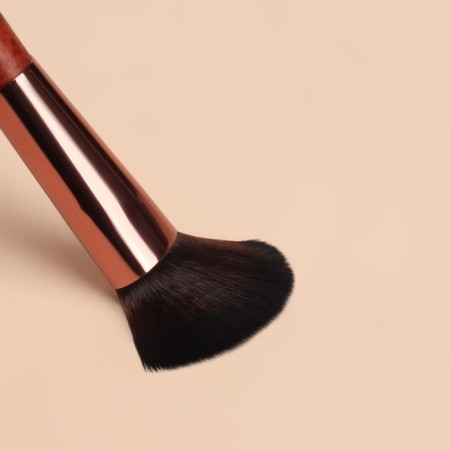 Brush Wood makeup, 18 (+/- 1) cm, brown color-4