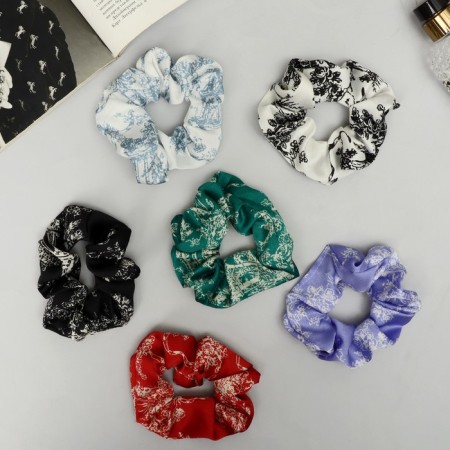 Hair elastic band "Orbit" flower garden Galant, 10 cm, mix-1