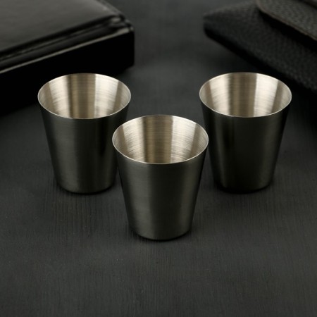 Gift set "Bear", flask 210 ml, piles 3 pcs-1