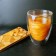 Glitter Kandurin "Dark gold" for desserts and drinks, water-soluble, 5 g.