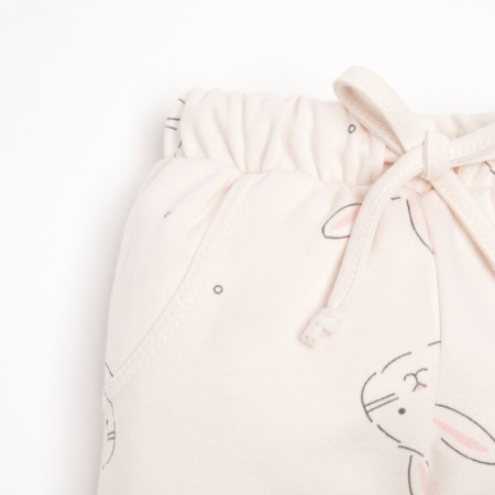 Blood slider crumbs I am a “bunny”, height 74-80 cm, beige color-3