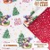Packaging paper "Happy New Year and Merry Christmas", gloss, bilateral, 70 x 100 cm