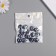 Beads for creativity plastic "Marble. Violet-blue" set of 15 pcs 1.7x1.7x1 cm