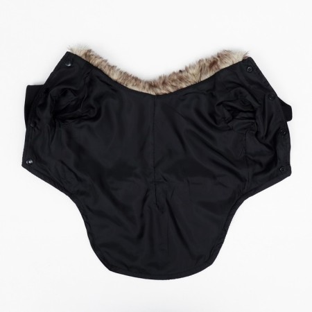Coats for dogs, size XS (DS 20, OG 29-30, Osh 20-21 cm), black-7