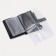 Male purse on a magnet for auto documents and passports, black color