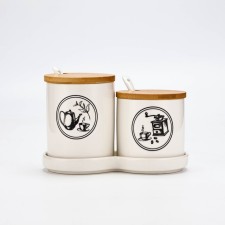 Set of storage cans 
