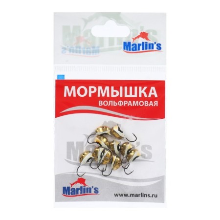 Mormyshka tungsten Marlin’s Vyatka larva No. 3, 10 pcs-1