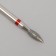 Diamond milling cutter for the flame manicure, small grain, 2.3 × 5 mm, in a plastic case