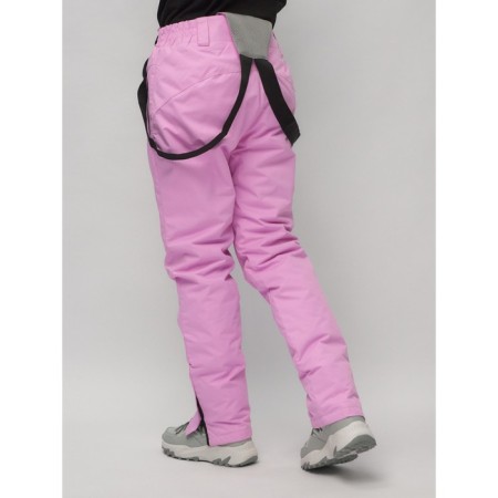 Ski suit, size 42, purple color-17