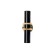 Cappio pen pen, d = 12 mm, black color with gold, 8 pcs.