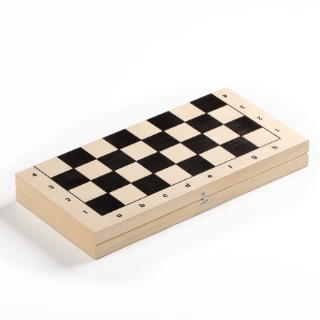Chess Grandmaster, tournament 43x43 cm, Plastic figures, King H-10 cm, Pig H = 4.5 cm-5