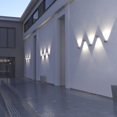 Architectural backlight Elektrostandard, Ray Led 6 W, 123x45x68 mm, IP54, Gray color-2