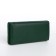 Women's wallet on magnet, green color