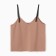 Female top on the straps Minaku: Casual Collection Beige color, rr 46