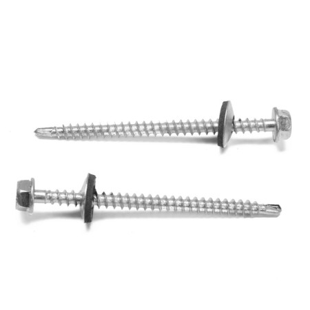 Roofing screws 4.8x70 mm, galvanized, 100 pcs.-1