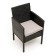 Garden -Kenya chair, weaving: artificial rattan, 57 x 92 x 52 cm