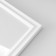 Photo frame Plastic "Mira" 29.7x42 cm, (A3) White (plastic screen)