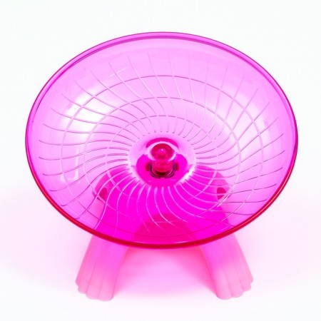 Carno running plate for rodents, 18 x 18 x 11 cm, pink-1