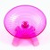 Carno running plate for rodents, 18 x 18 x 11 cm, pink