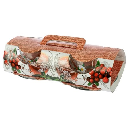 Tea Set "Romashkovo Field", 200 ml, in a suitcase-10