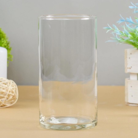 Vase "Cylinder" 15x8 cm, 0.5l 2931 Transparent