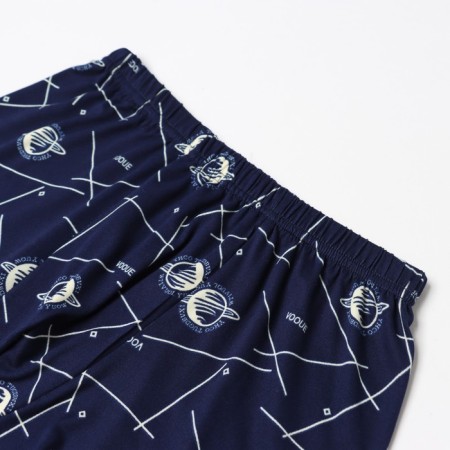Panties men's boxers, dark blue color/planets, size 50-1