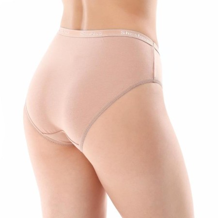 Panties female slips, beige color, size 50-52 (xl)-1