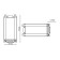 The connector with the current GR for the low -voltage busbar (ceiling/wall) novotech. Smal, 5.5x55x25 mm, white color