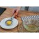 A separator for eggs of the Valdai Dolyan, stainless steel, chrome color