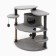Complex for cats with claws, corner, collapsible, 60 x 60 x 92 cm, mix