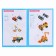 Designer magnetic "colored magnets", 16 parts